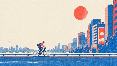 Risograph Neo-Print: Two-colour risograph prints with halftone and grain.