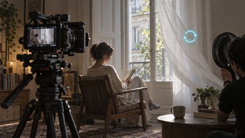 Cinemagraph Loop: Still frame, only one living detail moves. Loops forever.