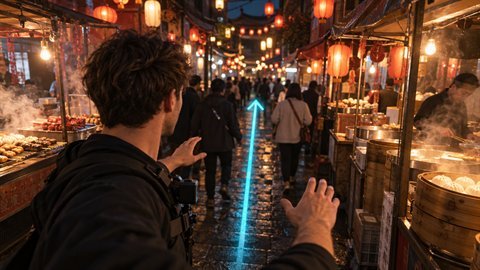 POV Walkthrough: First-person walk through a place, like you are there.