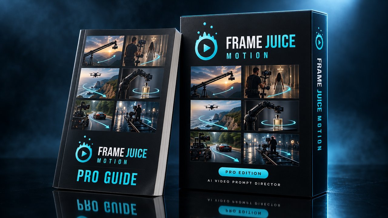 Frame Juice Motion Pro box and Motion Pro Guide