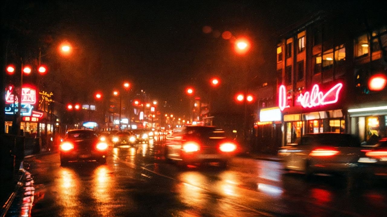 The Neon Night Film look, previewed with a camera move